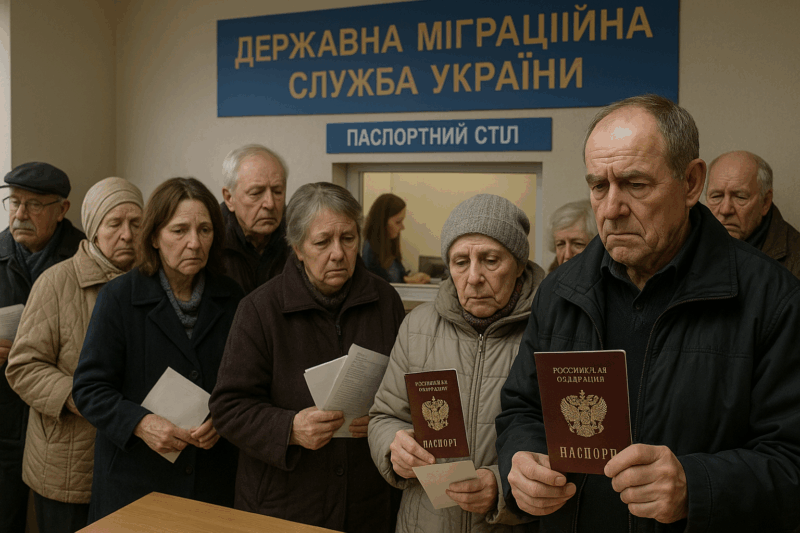 Украинский вид на жительство для россиян на Украине
