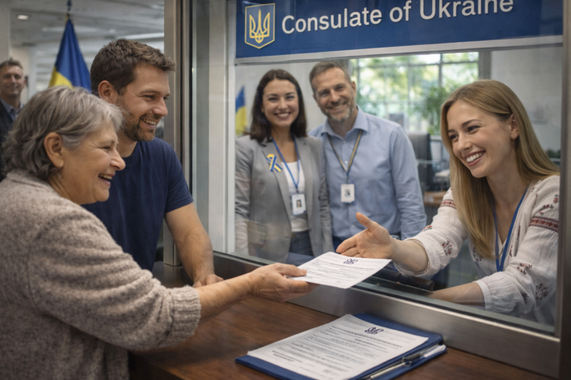 Получение справки о несудимости через украинское консульство в Израиле