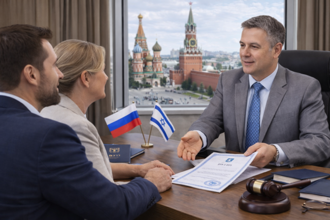 Израильская доверенность за рубежом